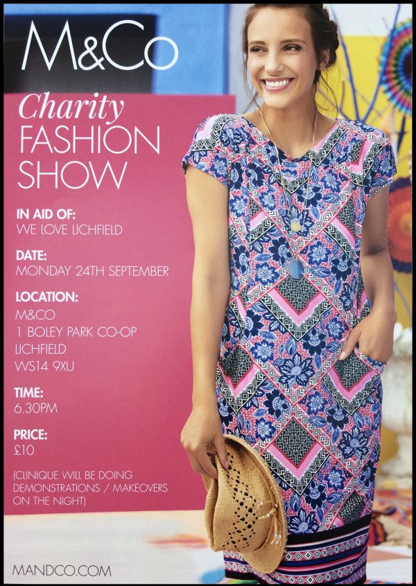 Fashion Show with M&Co Arthur Price In Lichfield
